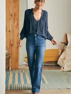 Women Faherty Brand Emery Top -