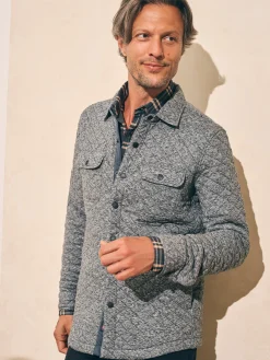 Faherty Brand Epic Quilted Fleece CPO (Tall) -