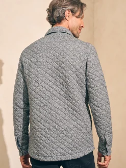 Faherty Brand Epic Quilted Fleece CPO (Tall) -