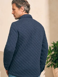 Faherty Brand Epic Quilted Fleece CPO (Tall) -