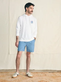 Faherty Brand Essential Chambray Short (6.5" Inseam) -