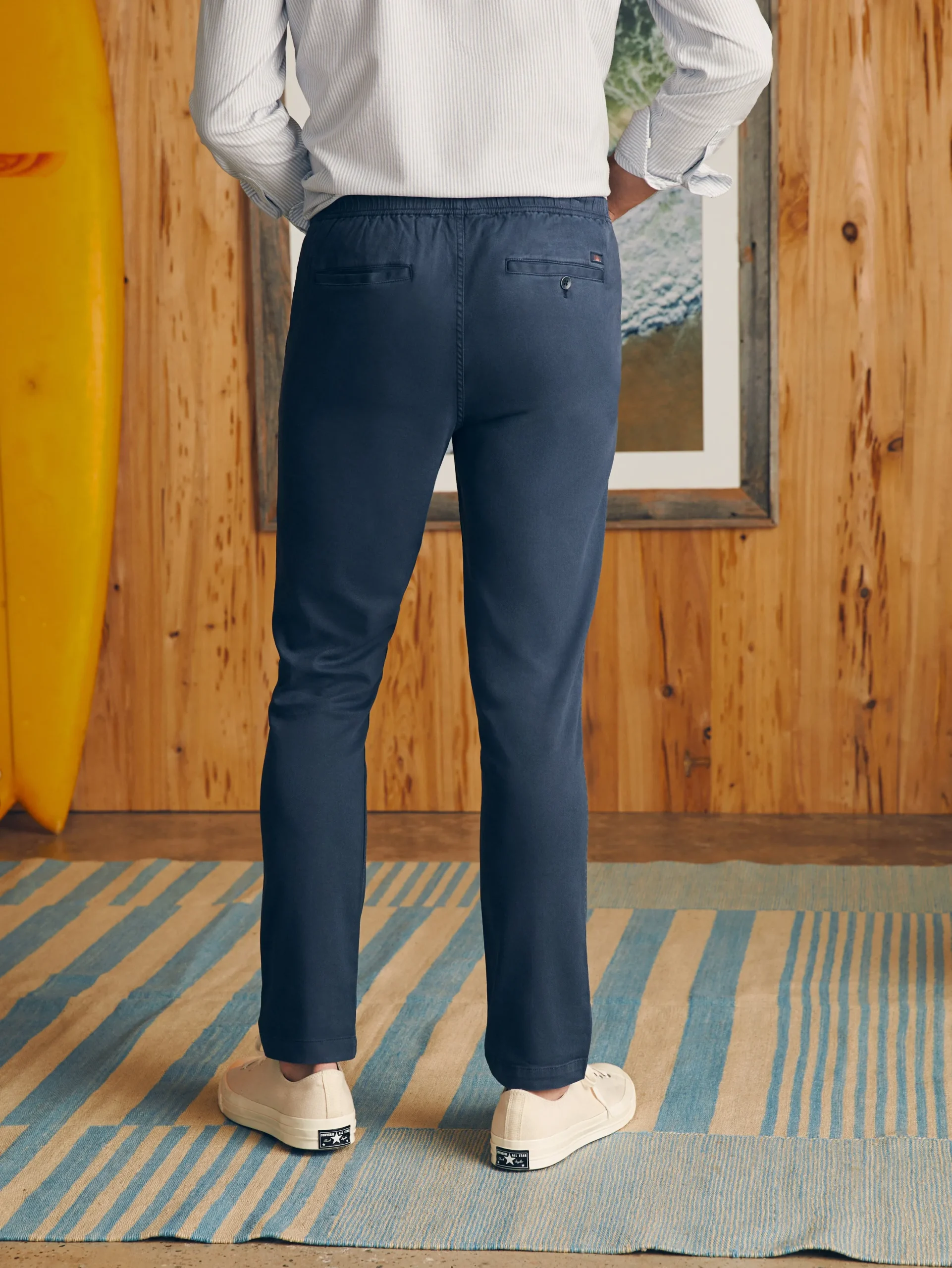 Faherty Brand Essential Drawstring Pant -