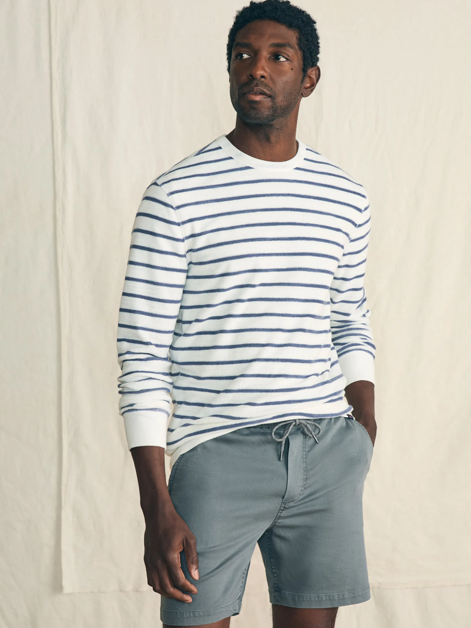 Faherty Brand Essential Drawstring Short (6.5" Inseam) -