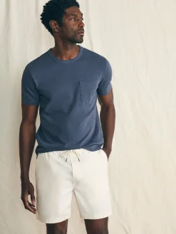 Faherty Brand Essential Drawstring Short (6.5" Inseam) -