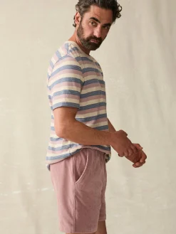 Faherty Brand Essential Italian Knit Cord Short (6" Inseam) -
