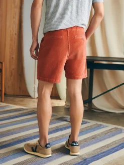 Faherty Brand Essential Italian Knit Cord Short (6
