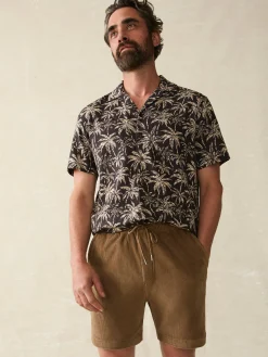 Faherty Brand Essential Italian Knit Cord Short (6" Inseam) -