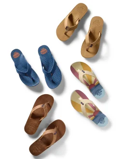 Women Faherty Brand Faherty X REEF Women's Drift Away Flip Flop -