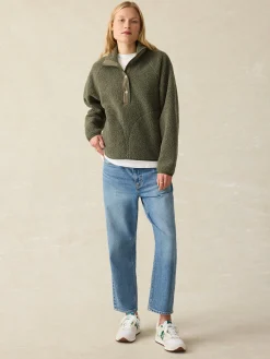 Women Faherty Brand Fireside Fleece Popover -