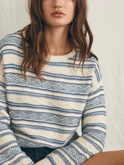 Women Faherty Brand High Tide Sweater -