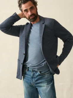 Faherty Brand Inlet Knit Blazer -
