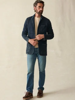 Faherty Brand Inlet Knit Blazer -