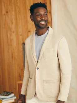 Faherty Brand Inlet Knit Blazer -