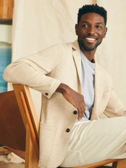 Faherty Brand Inlet Knit Blazer -