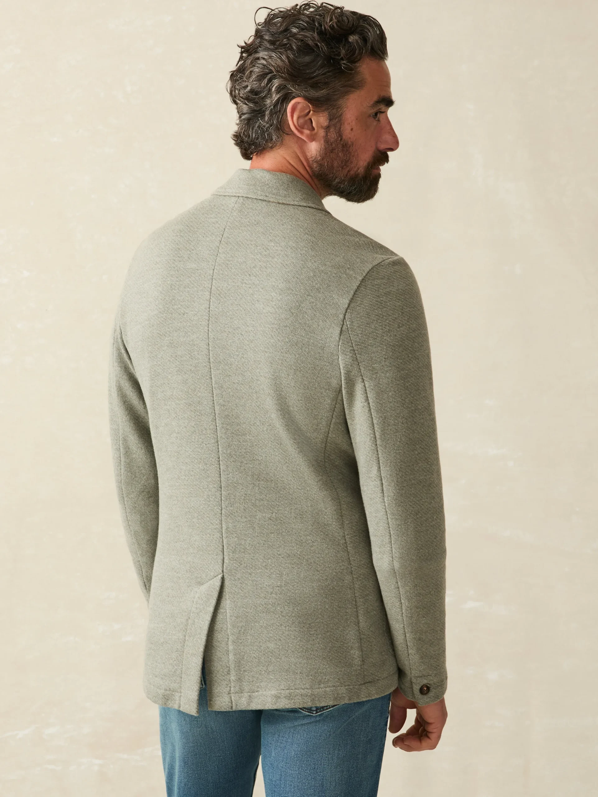 Faherty Brand Inlet Knit Blazer -