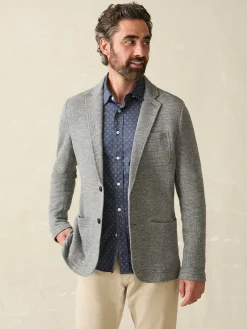 Faherty Brand Inlet Knit Blazer (Short) -