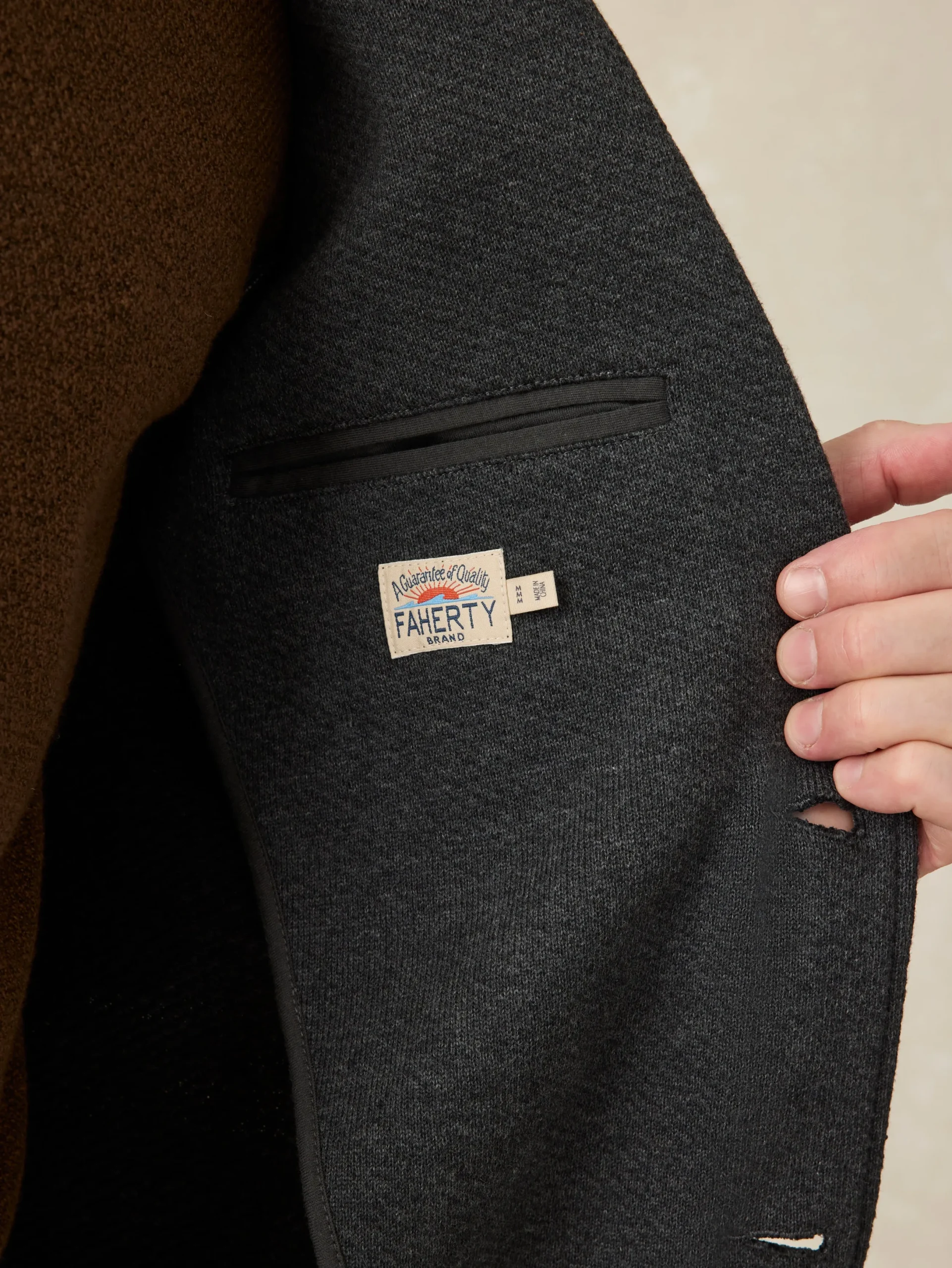 Faherty Brand Inlet Knit Blazer (Tall) -