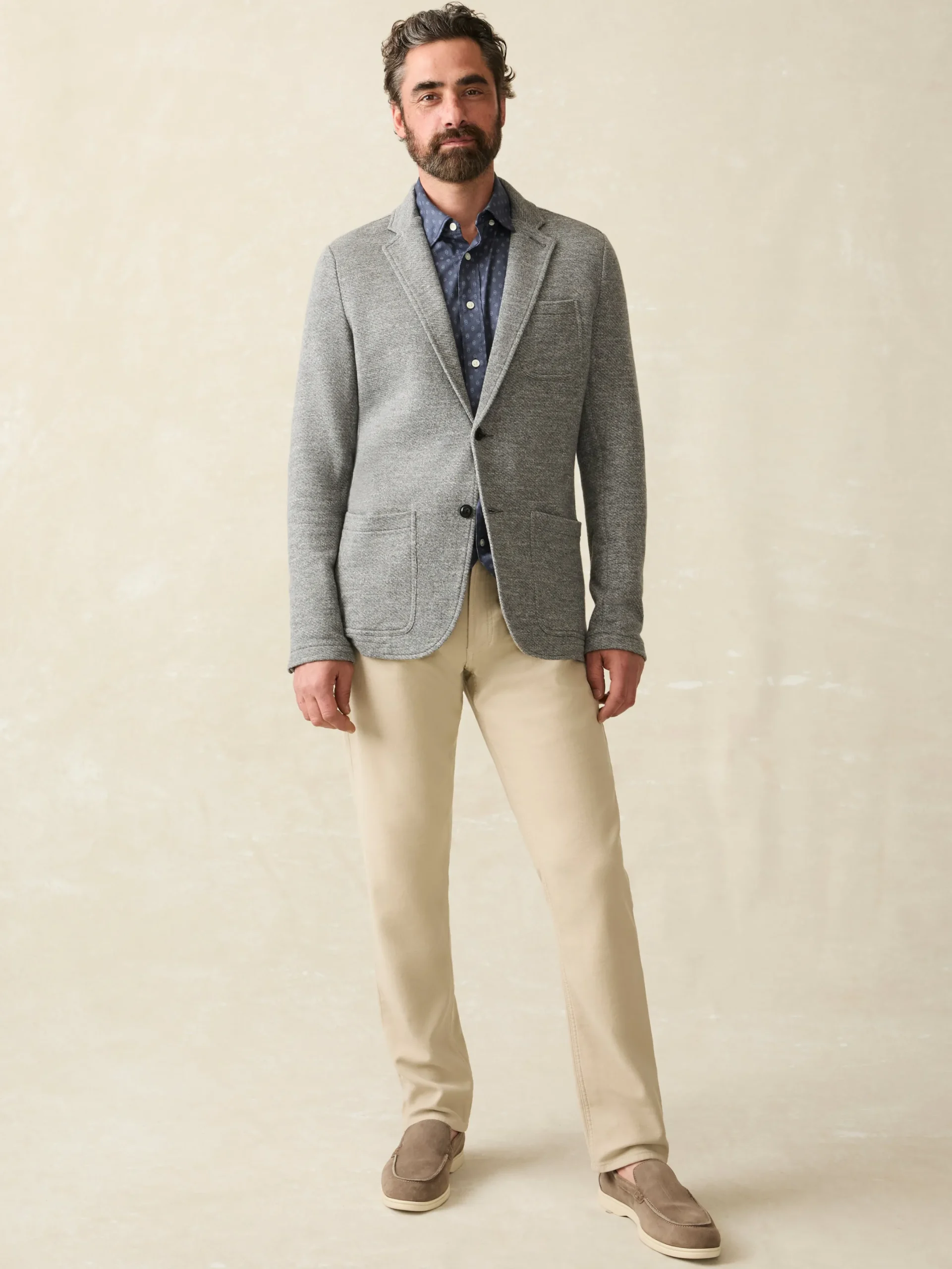 Faherty Brand Inlet Knit Blazer (Tall) -