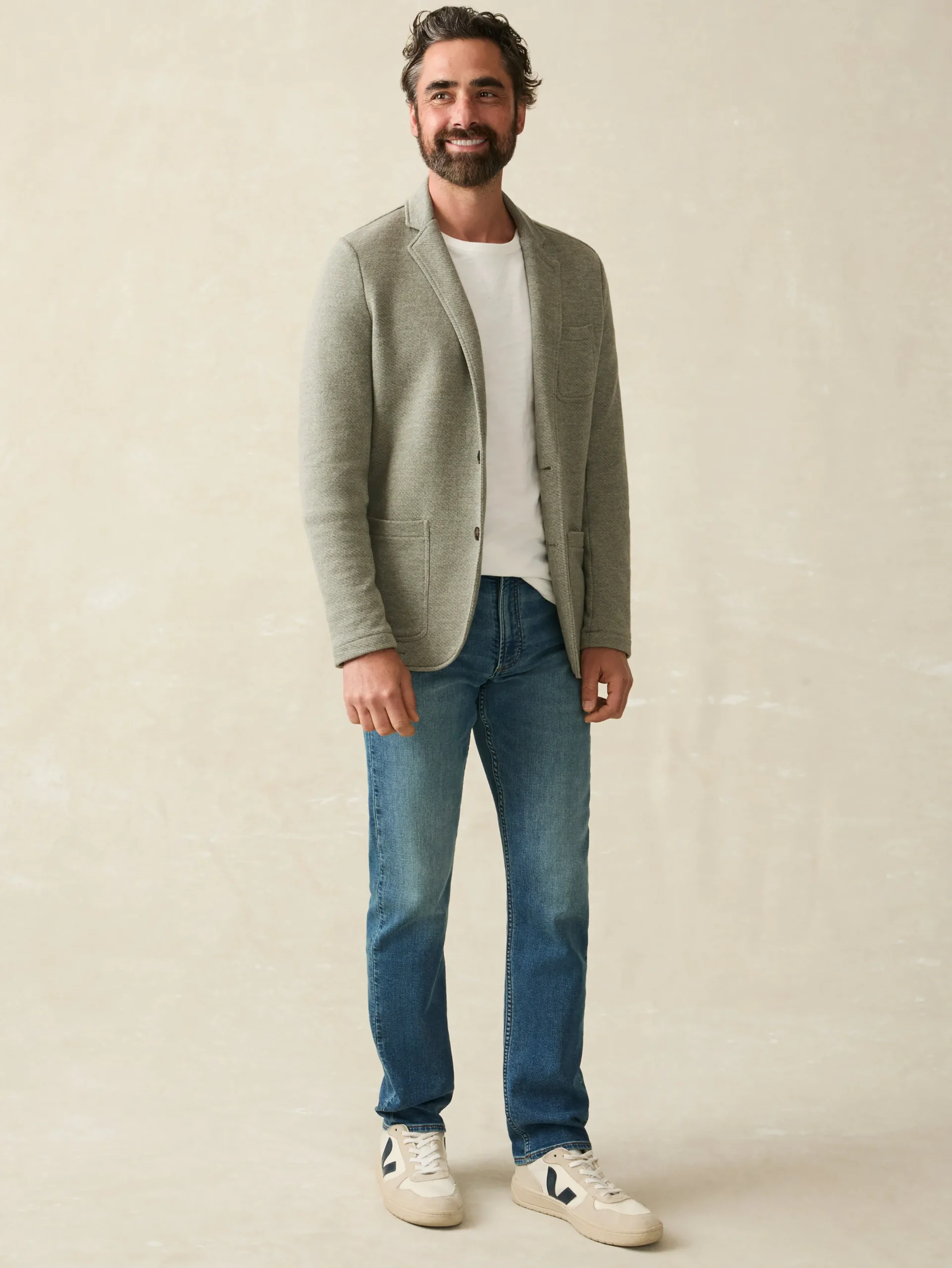 Faherty Brand Inlet Knit Blazer (Tall) -