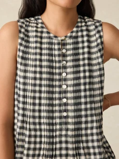 Women Faherty Brand Isha Gingham Dress -