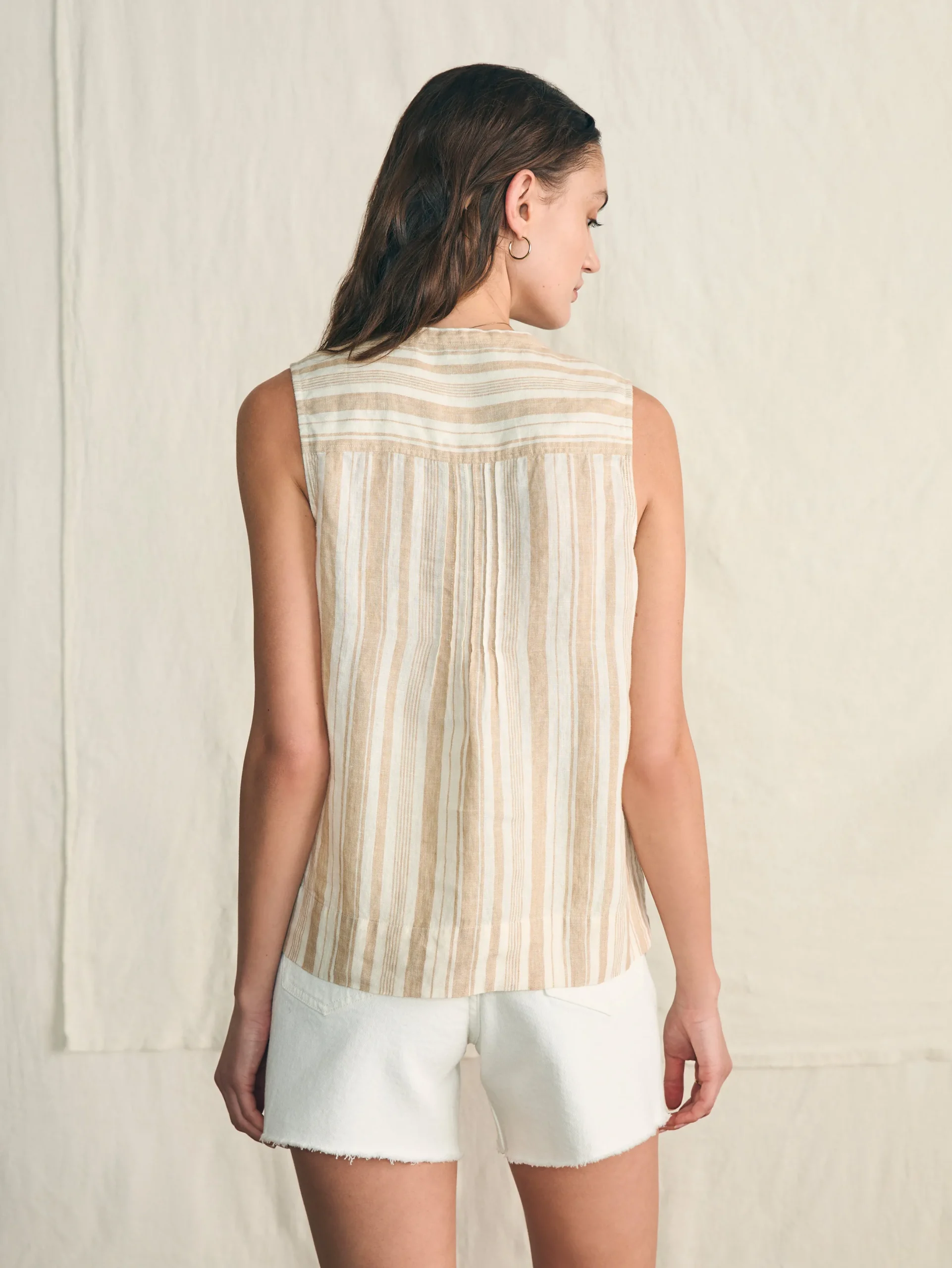 Women Faherty Brand Isha Top -