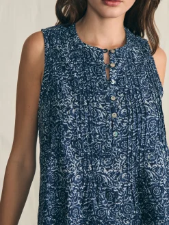 Women Faherty Brand Isha Top -