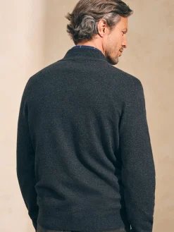 Faherty Brand Jackson Quarter Zip Sweater -