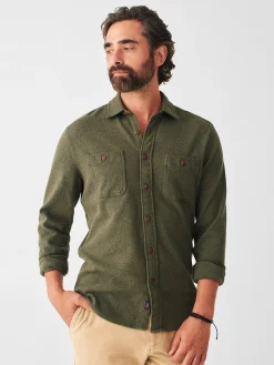 Faherty Brand Knit Alpine Shirt -