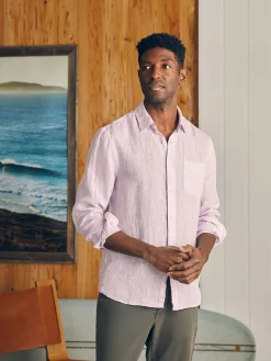 Faherty Brand Laguna Linen Shirt -