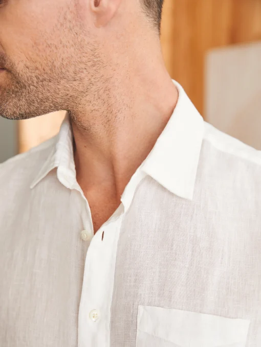 Faherty Brand Laguna Linen Shirt -