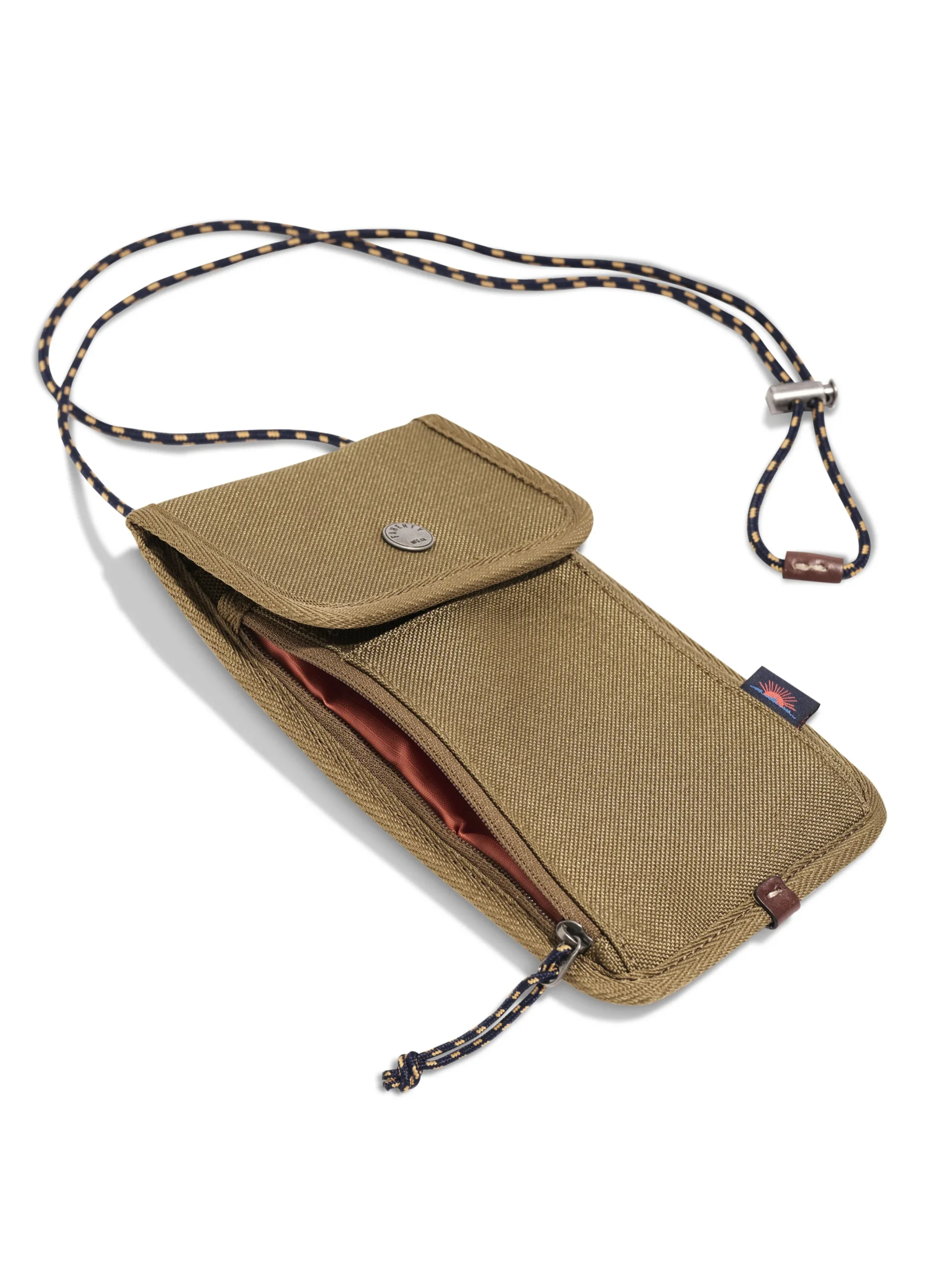 Women Faherty Brand Latitude Travel Lanyard -