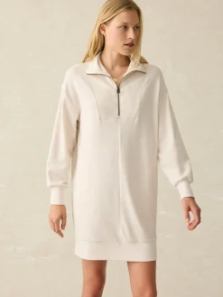 Women Faherty Brand Legend™ Quarter Zip Dress -