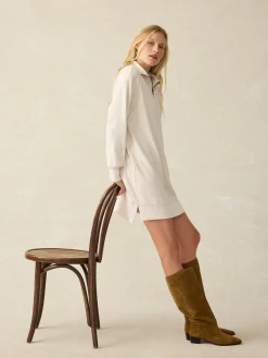 Women Faherty Brand Legend™ Quarter Zip Dress -
