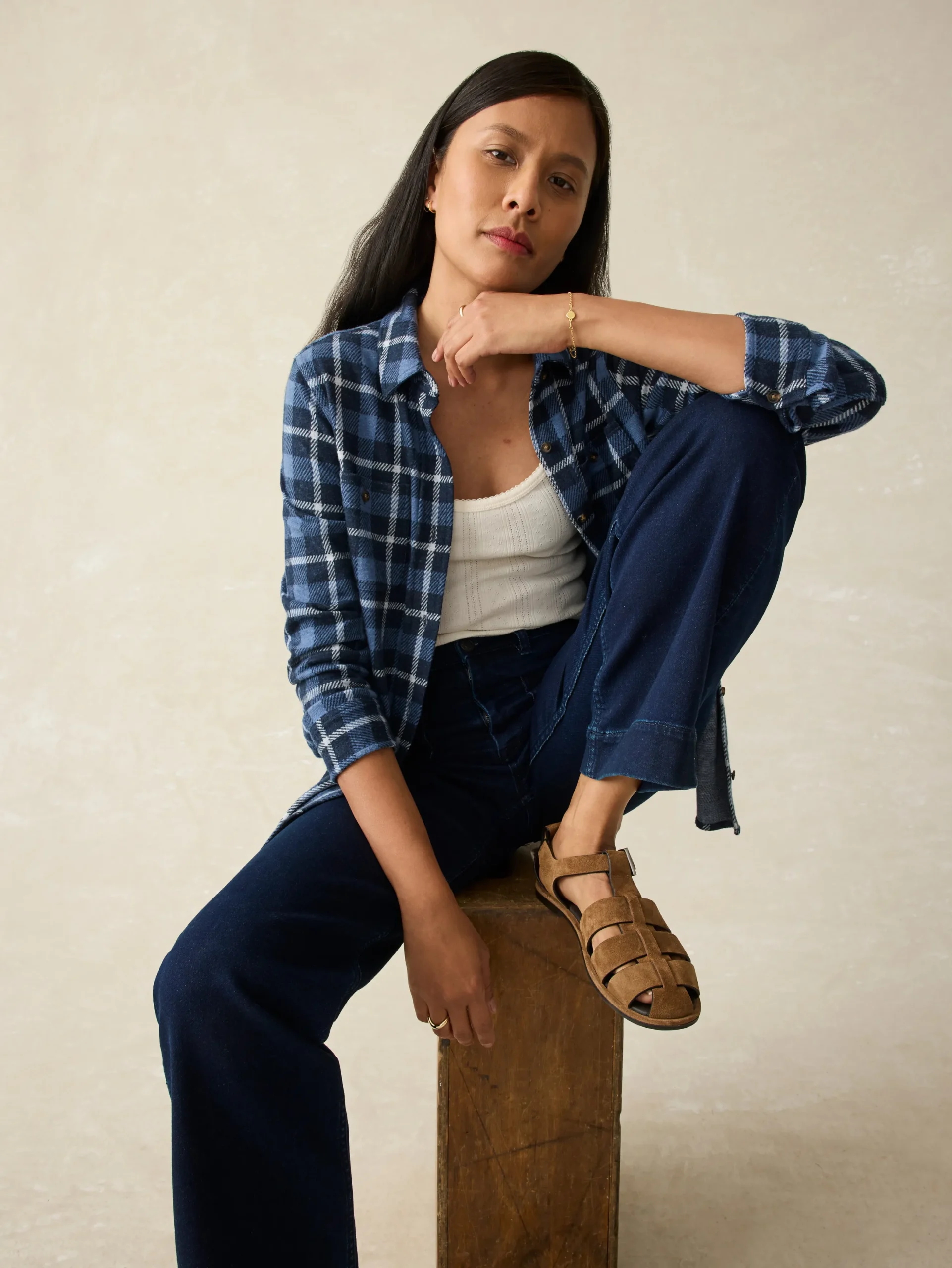 Women Faherty Brand Legend™ Sweater Shirt -