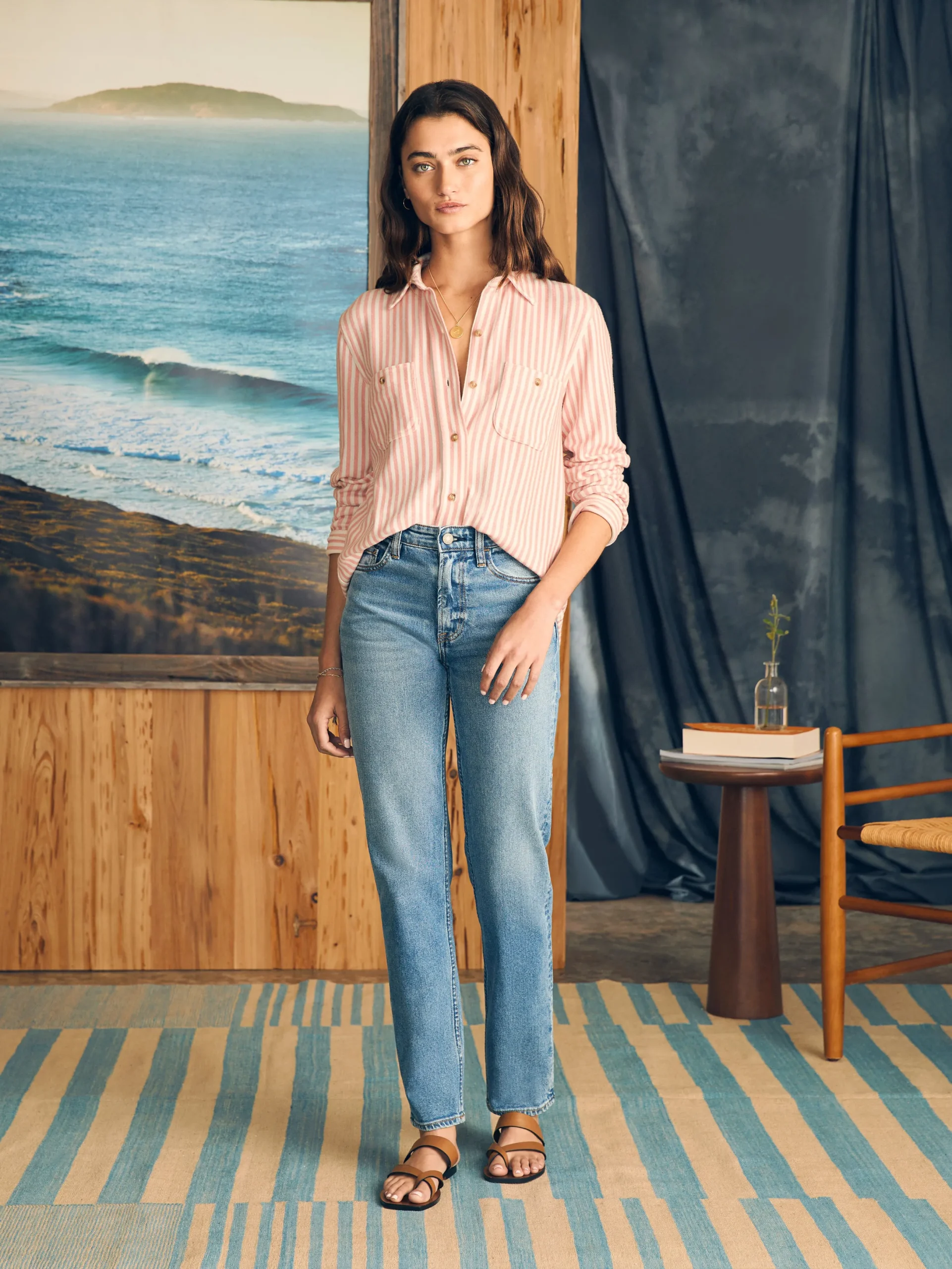 Women Faherty Brand Legend™ Sweater Shirt -