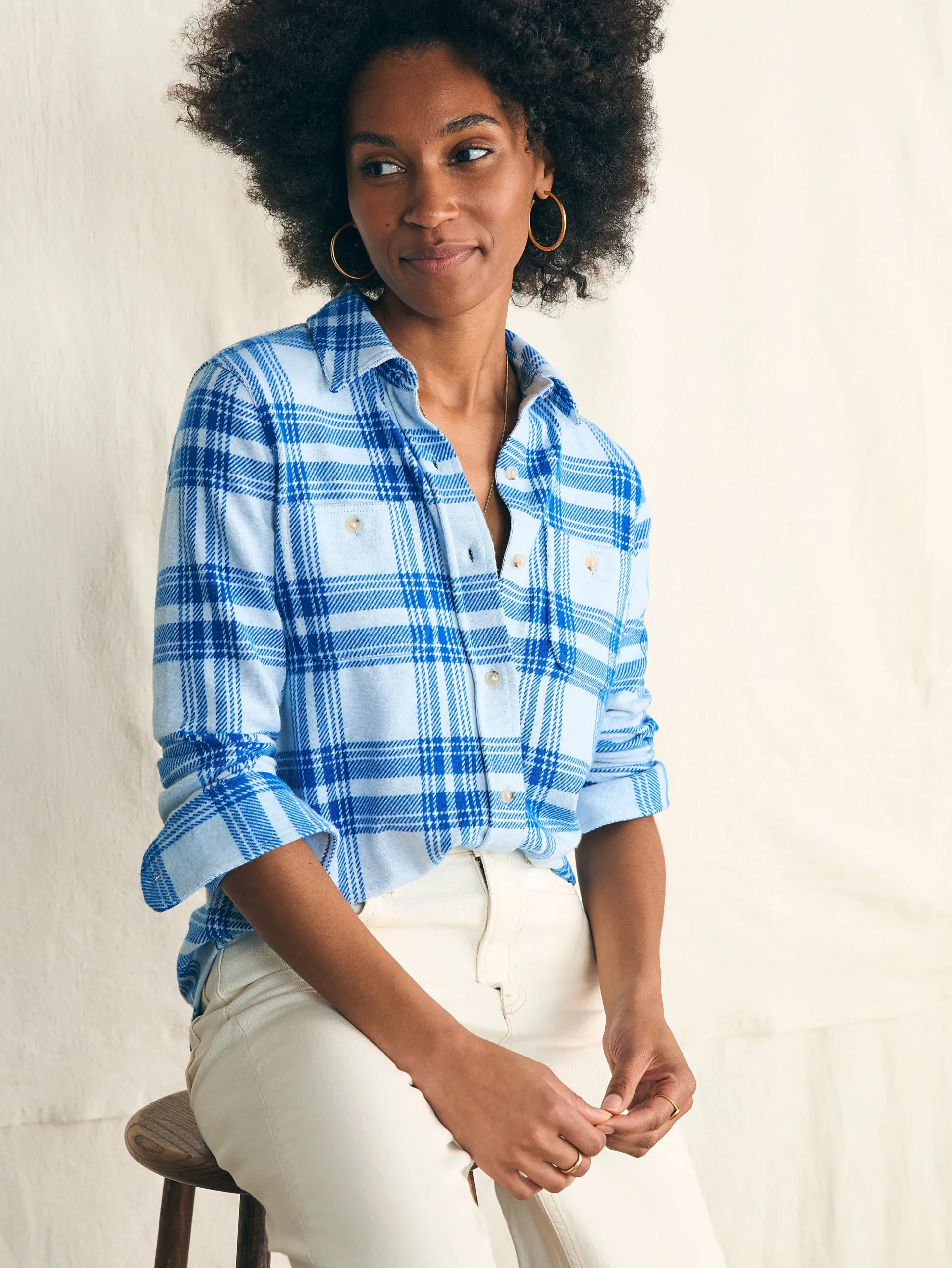 Women Faherty Brand Legend™ Sweater Shirt -