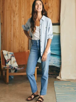 Women Faherty Brand Legend™ Sweater Shirt -
