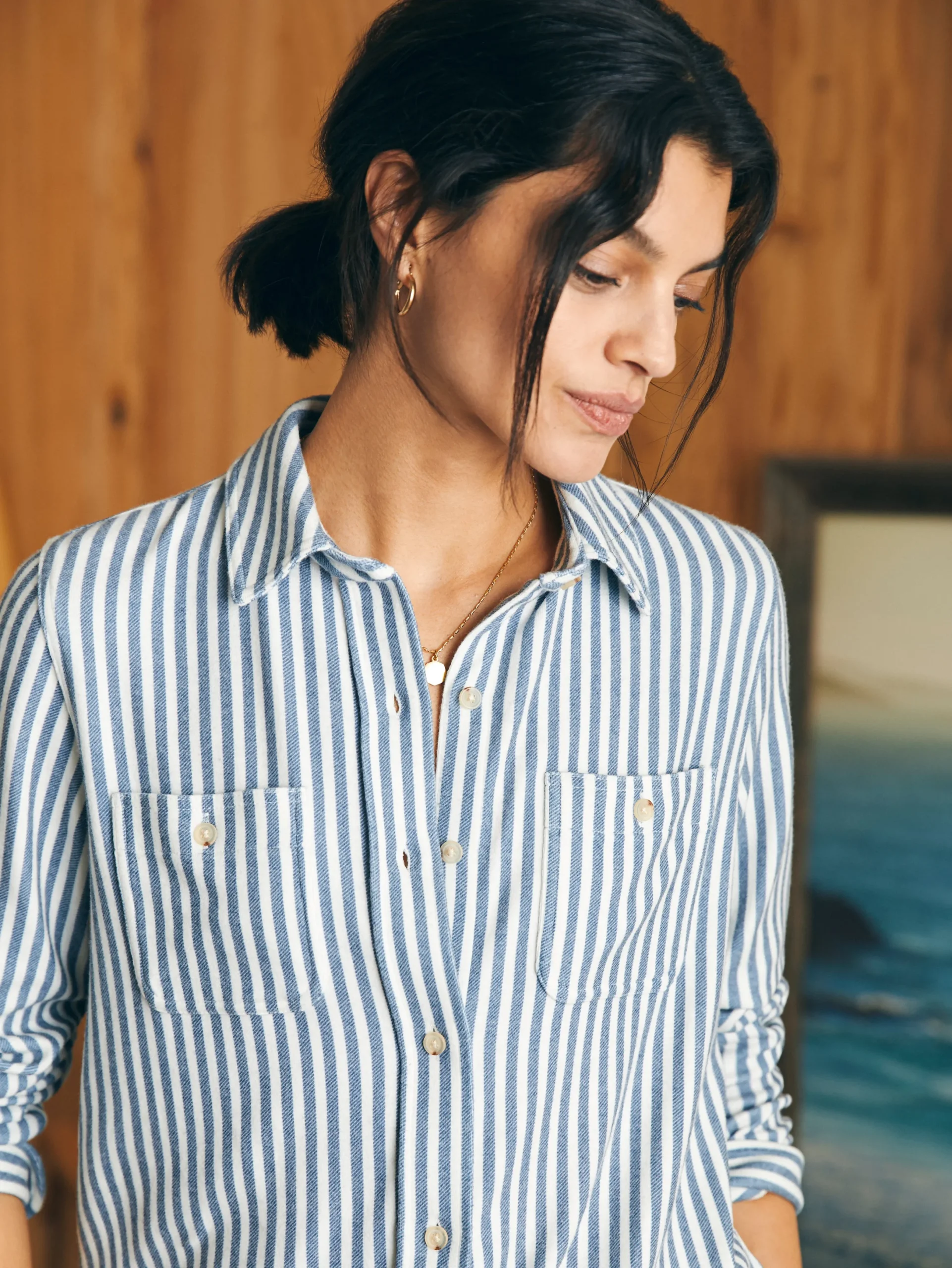 Women Faherty Brand Legend™ Sweater Shirt -