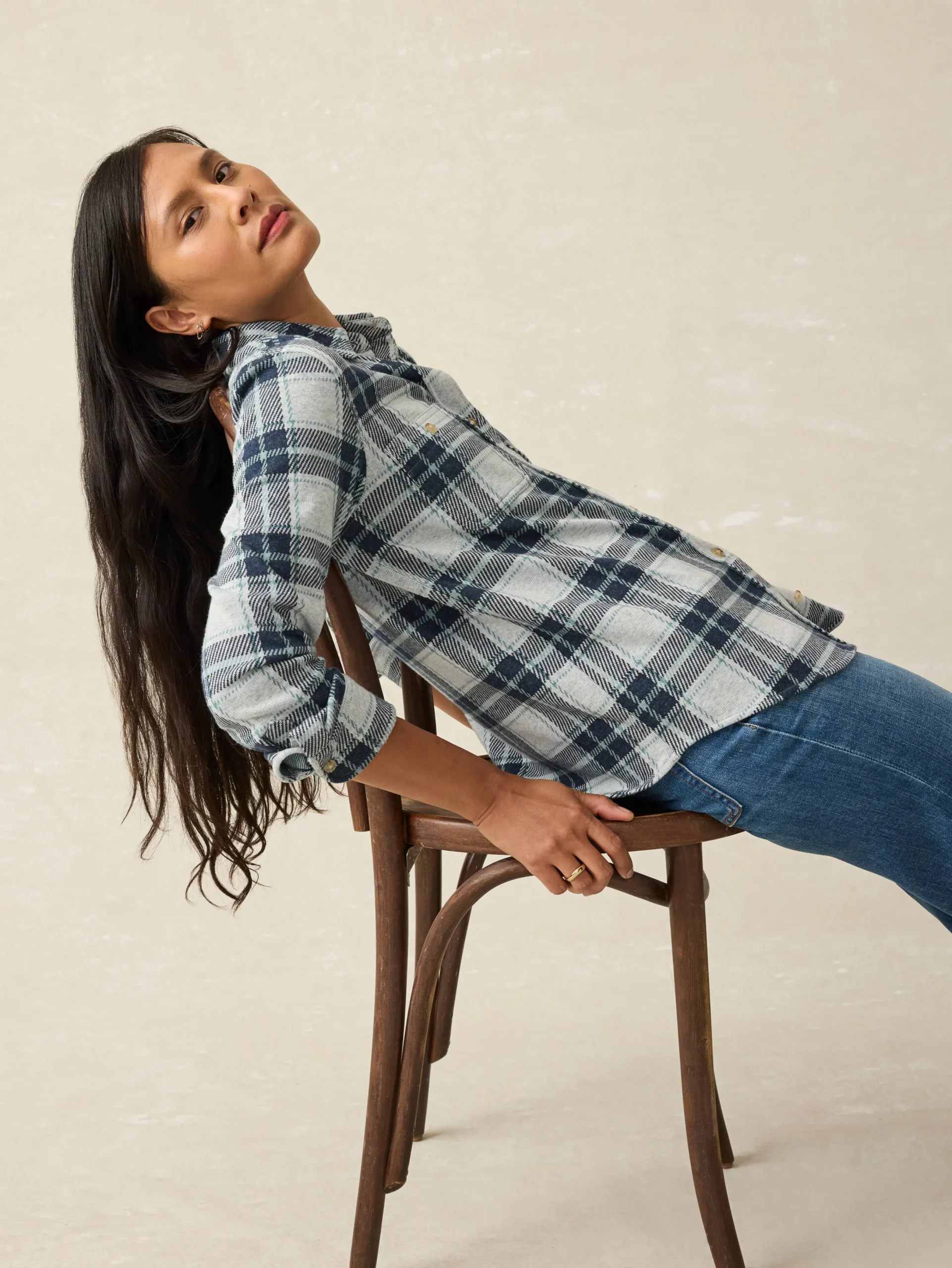 Women Faherty Brand Legend™ Sweater Shirt -