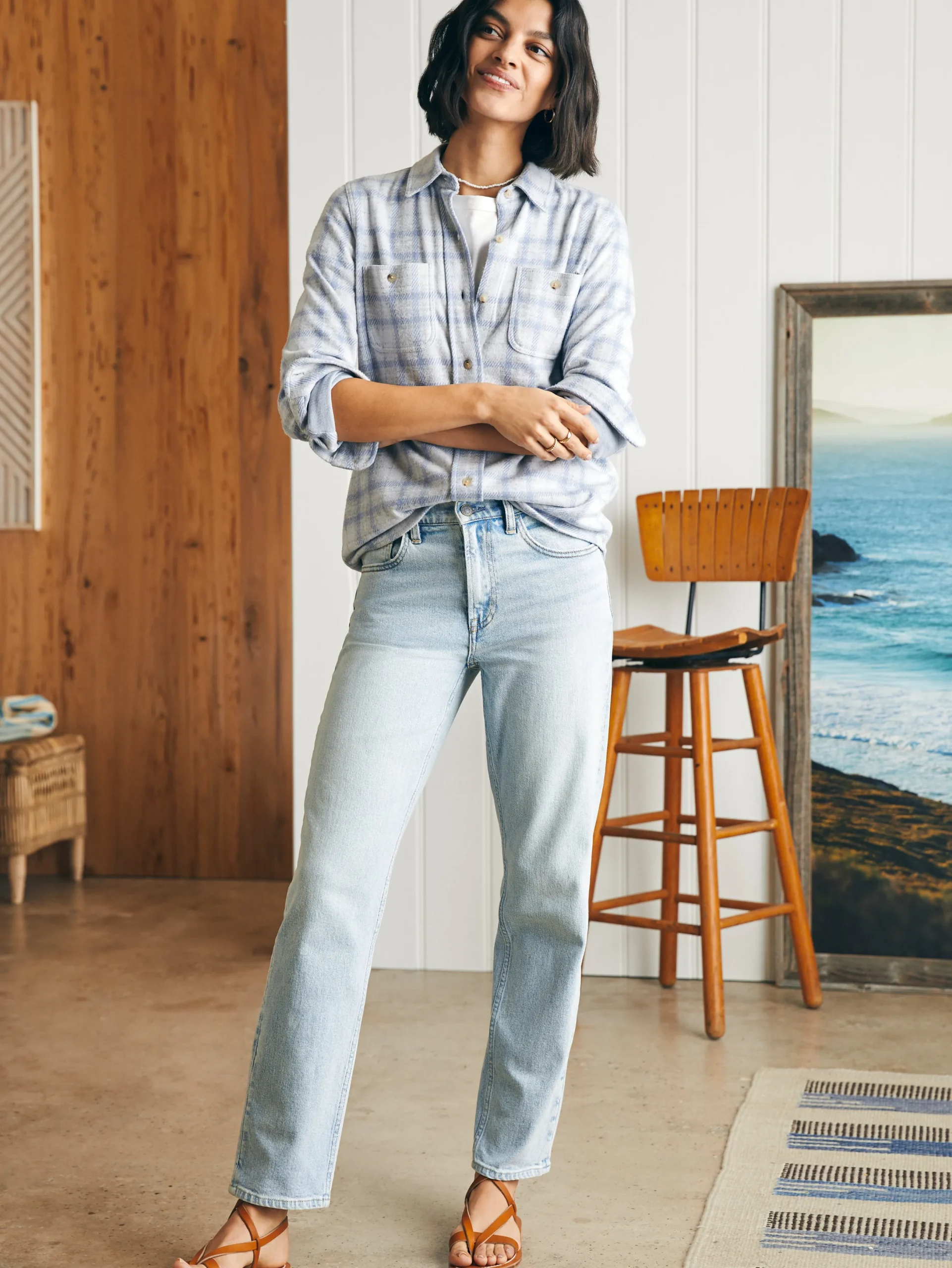 Women Faherty Brand Legend™ Sweater Shirt -