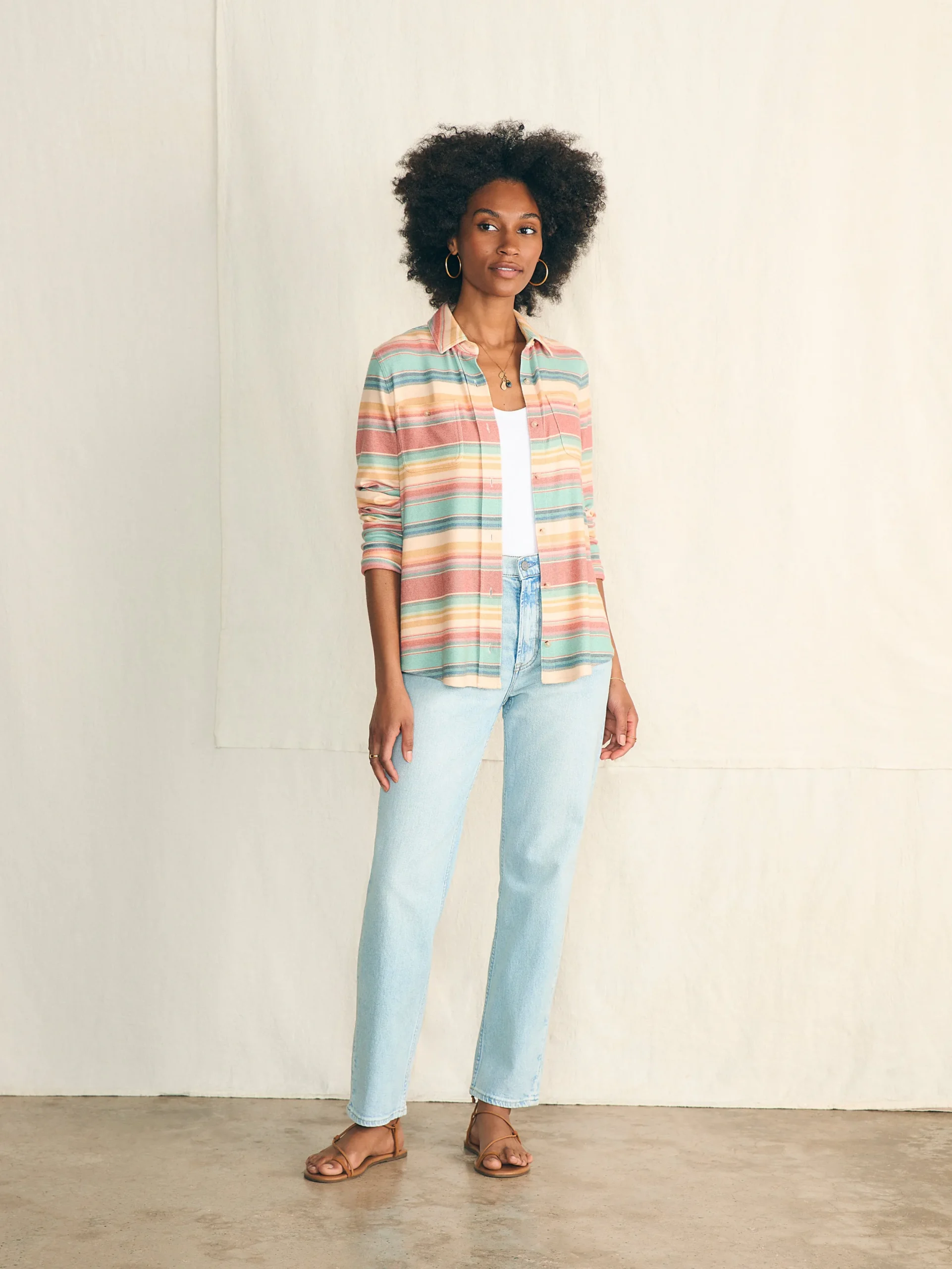 Women Faherty Brand Legend™ Sweater Shirt -
