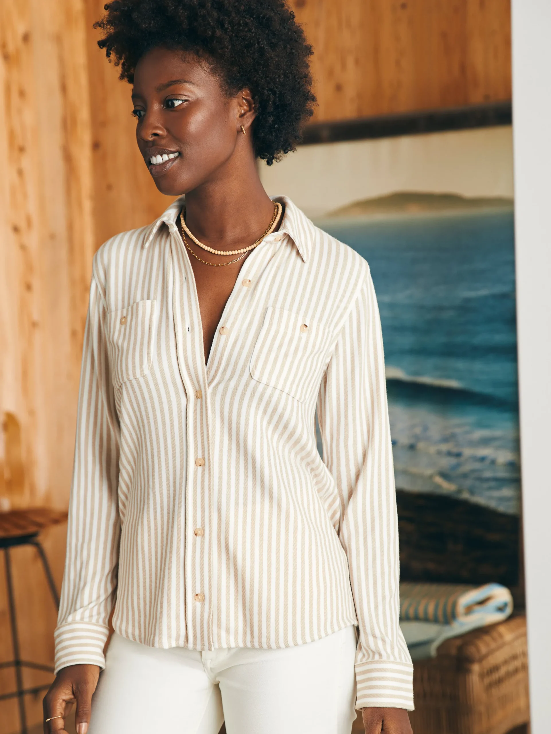Women Faherty Brand Legend™ Sweater Shirt -