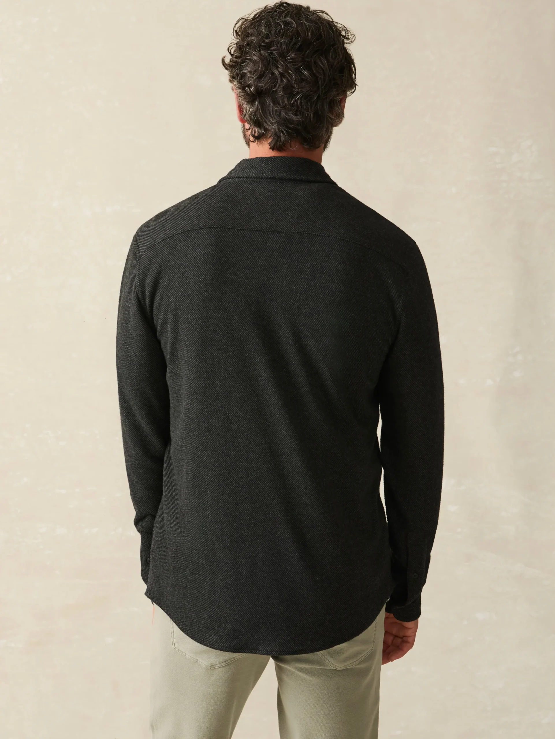Faherty Brand Legend™ Sweater Shirt (Single Pocket) -