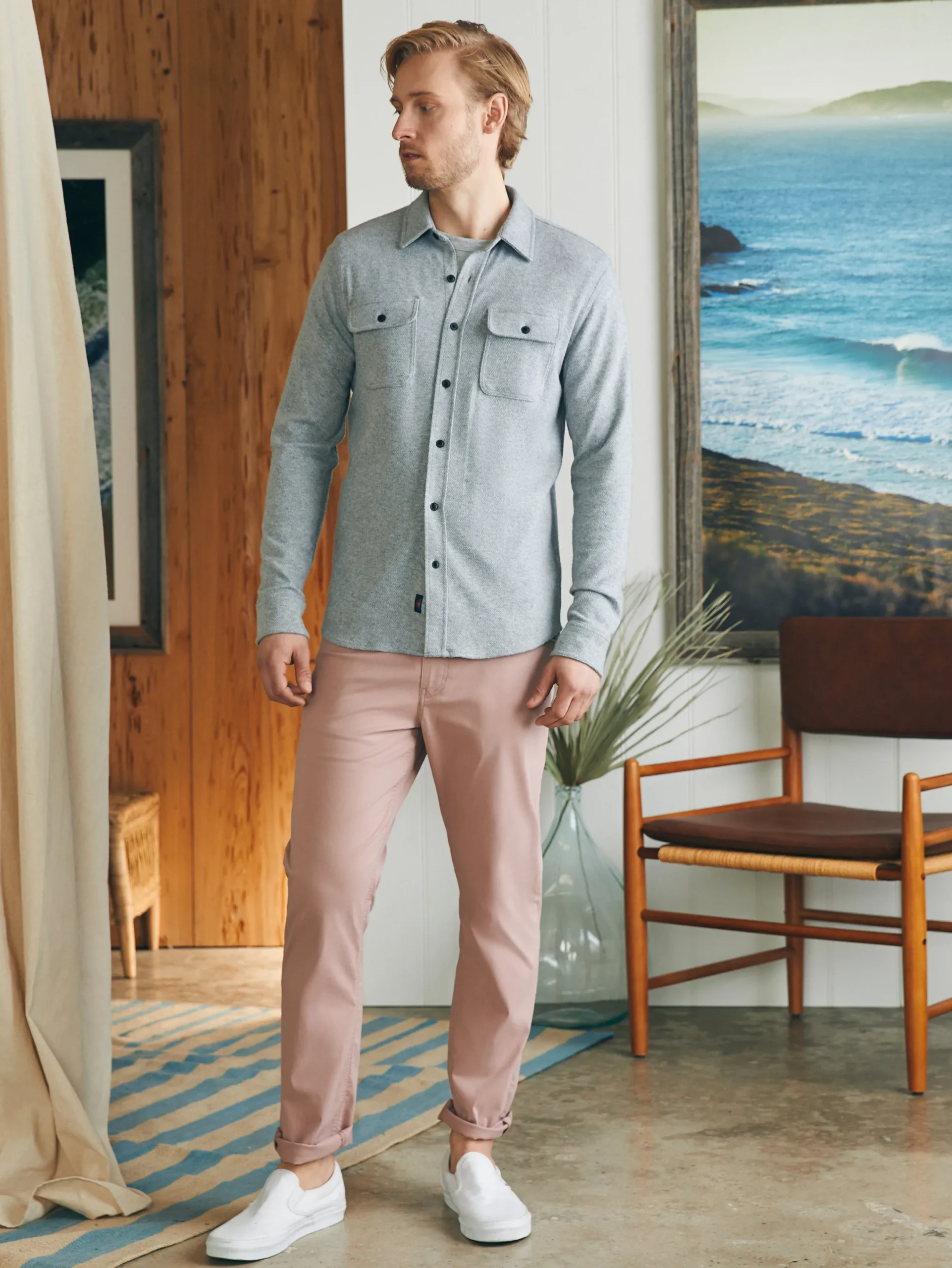 Faherty Brand Legend™ Sweater Shirt (Tall) -