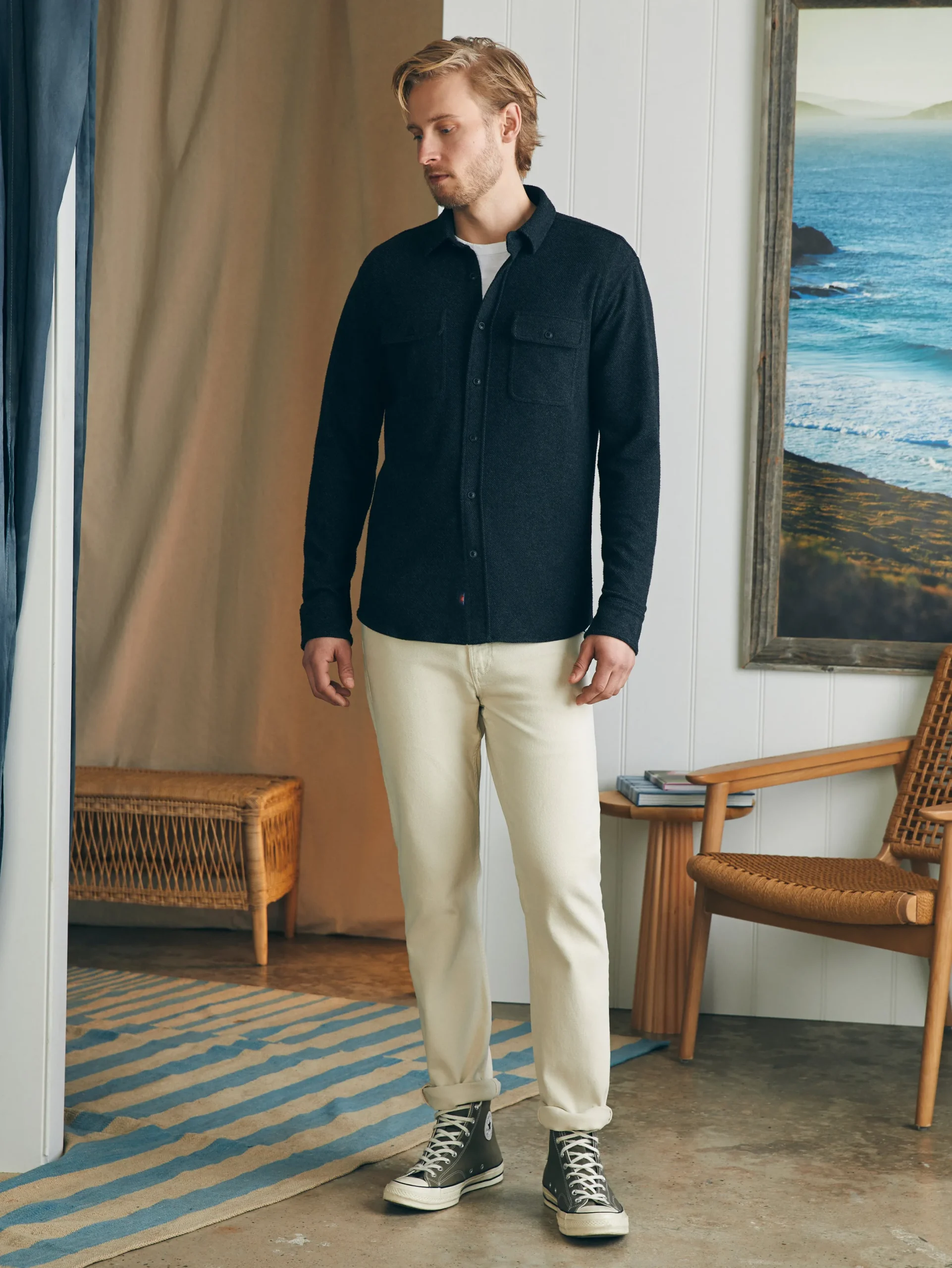 Faherty Brand Legend™ Sweater Shirt (Tall) -