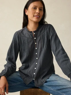 Women Faherty Brand Lily Top -