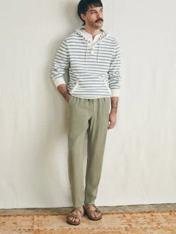 Faherty Brand Linen Drawstring Pant -