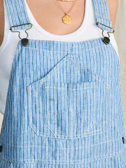 Women Faherty Brand Linen Mechanic Overall -