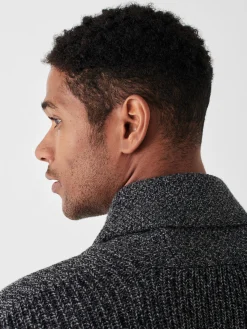 Faherty Brand Marled Cotton Cardigan -