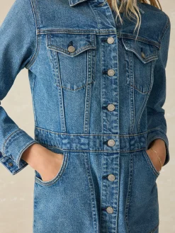 Women Faherty Brand Michelle Denim Dress -